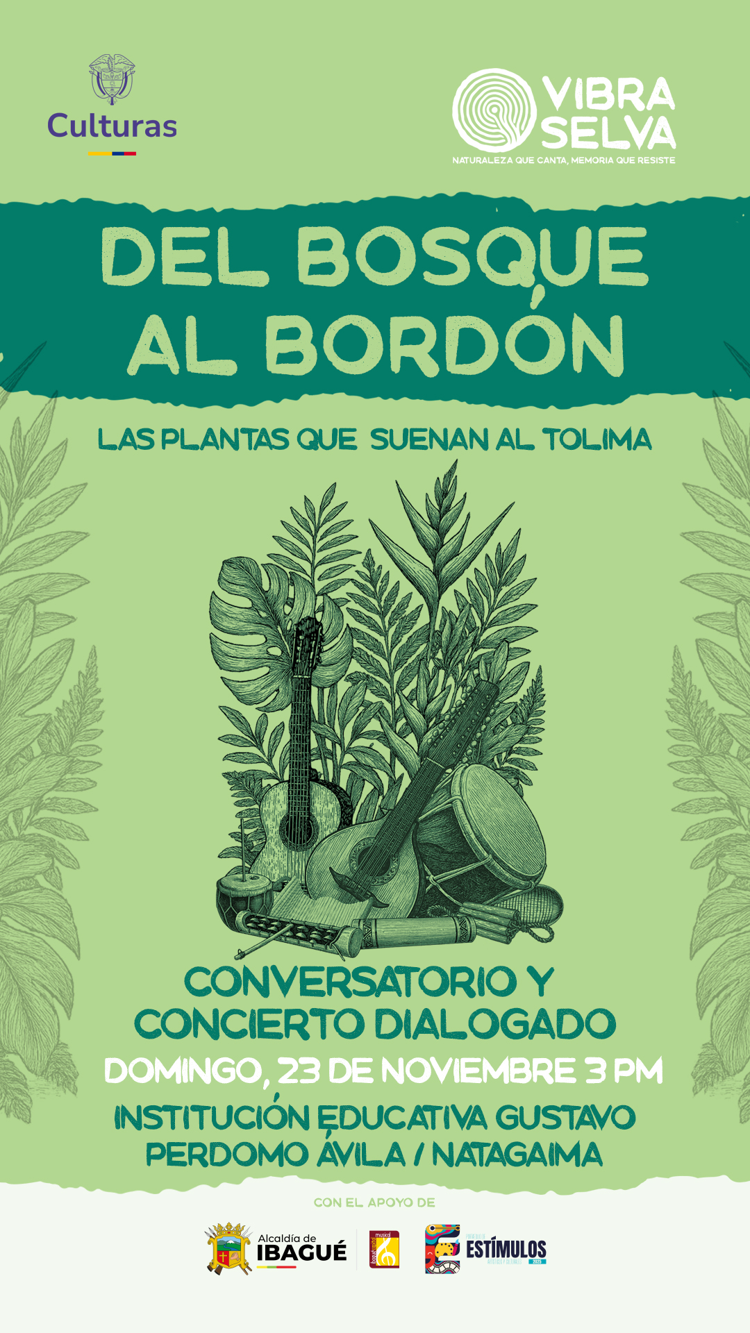 Sonidos que brotan de la tierra — Concierto Dialogado #8
